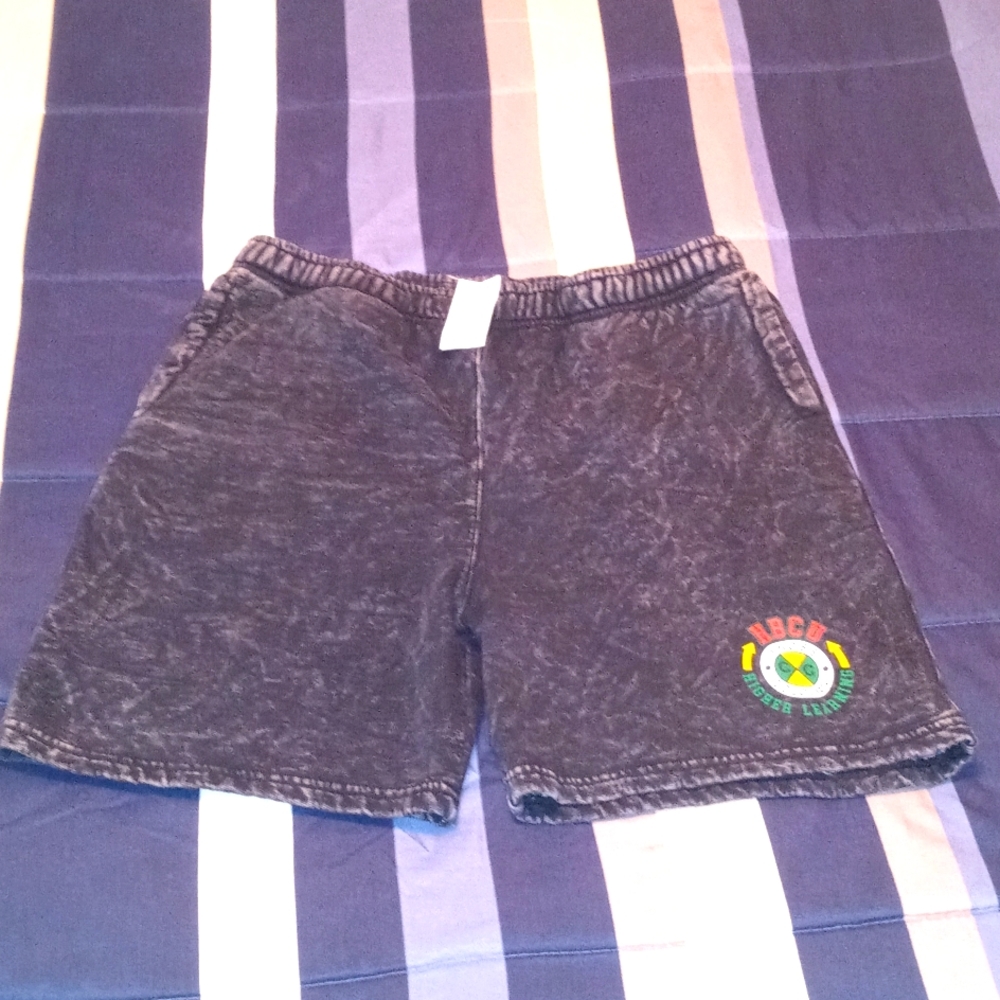 Cross Colours Black HBCU Higher Learning Shorts 2XL